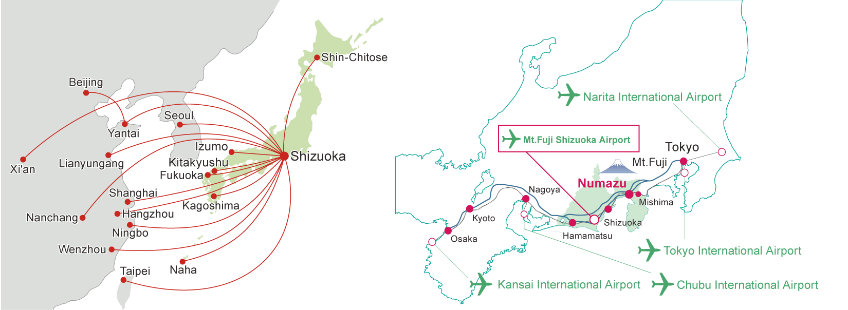 Location of Numazu City