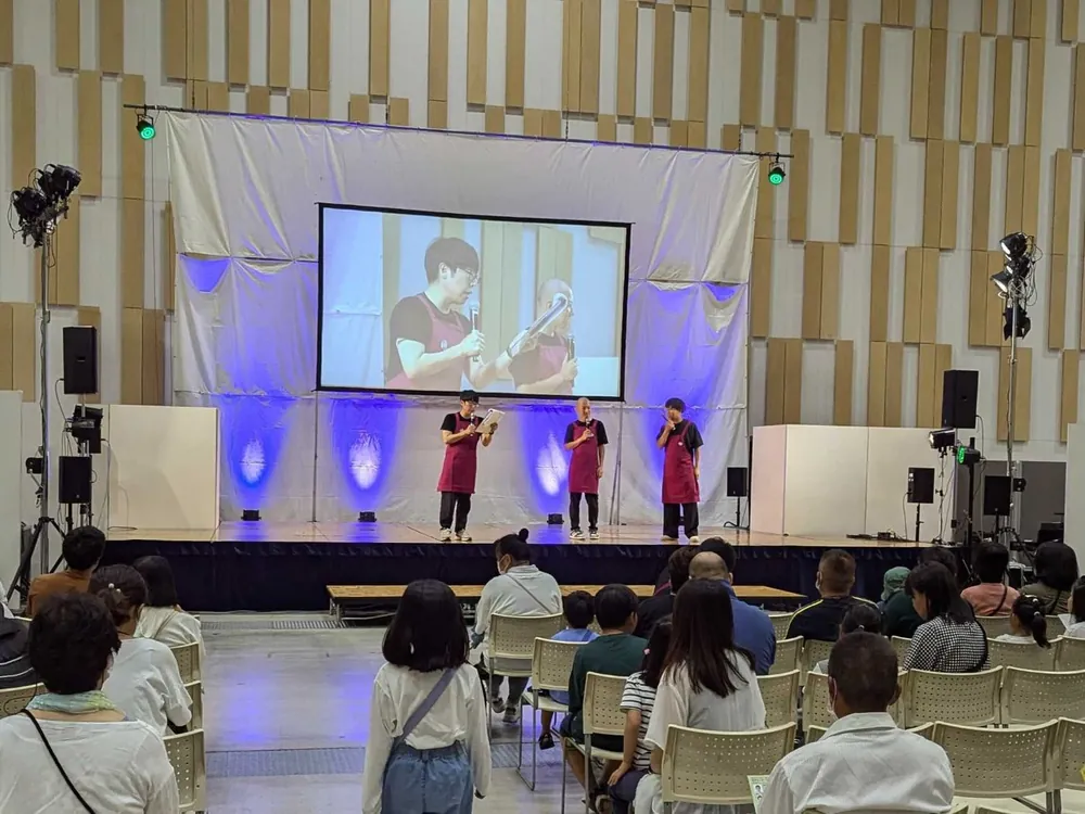ものがたり博のステージイベントの様子