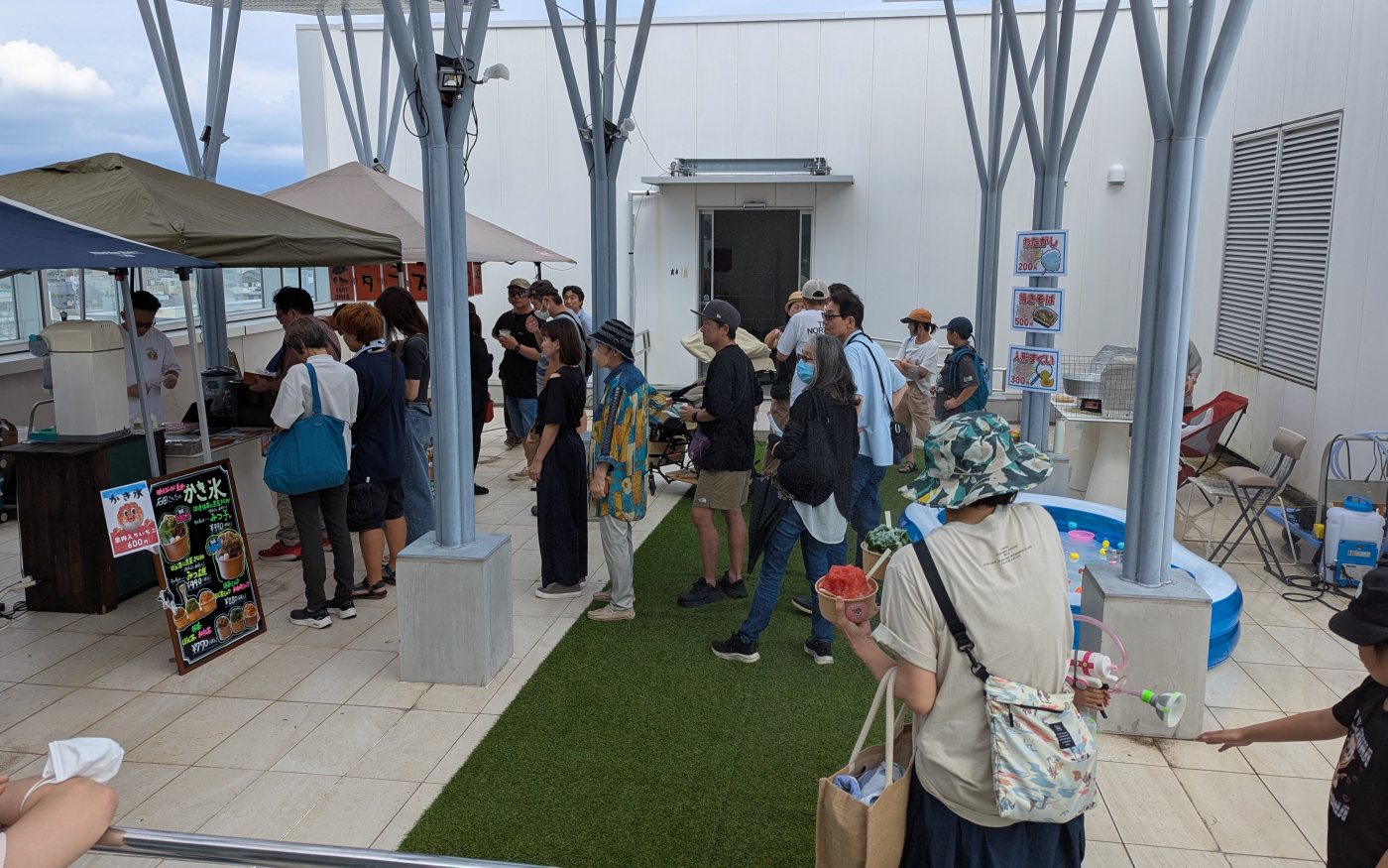 2025年のぬまづ夏空音楽祭のようす