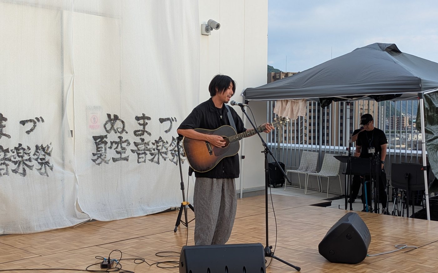 2025年のぬまづ夏空音楽祭のようす