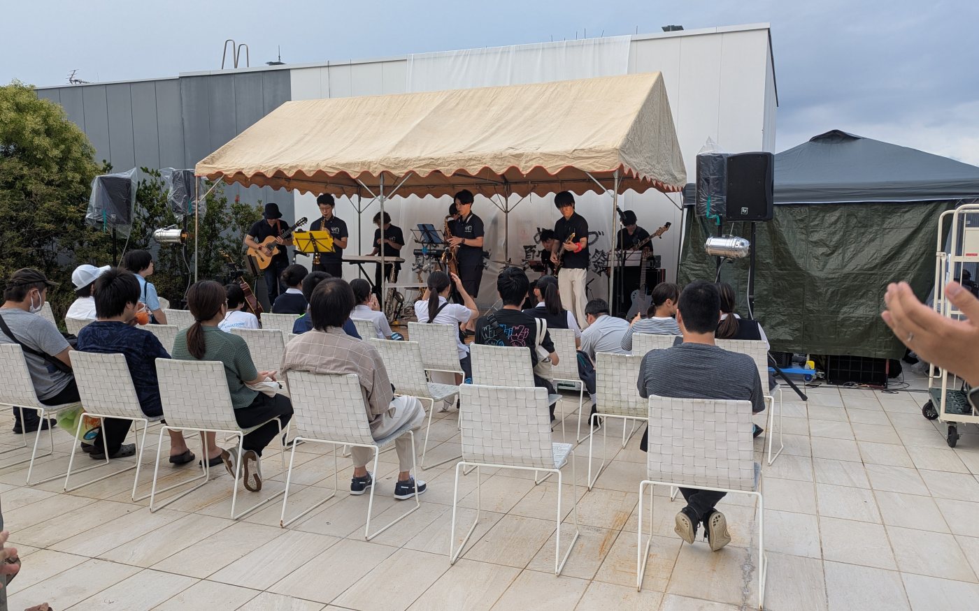 2025年のぬまづ夏空音楽祭のようす