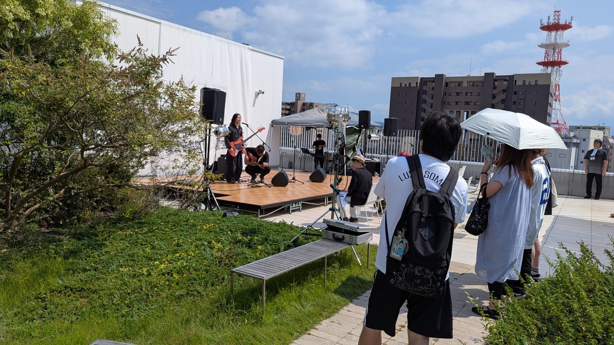 2025年のぬまづ夏空音楽祭のようす